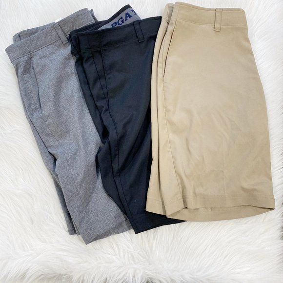 PGA Tour Other - *Bundle of 3* PGA TOUR Men Golf Shorts SZ 34